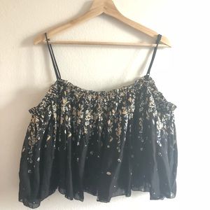 Free People Flowy Crop Top
